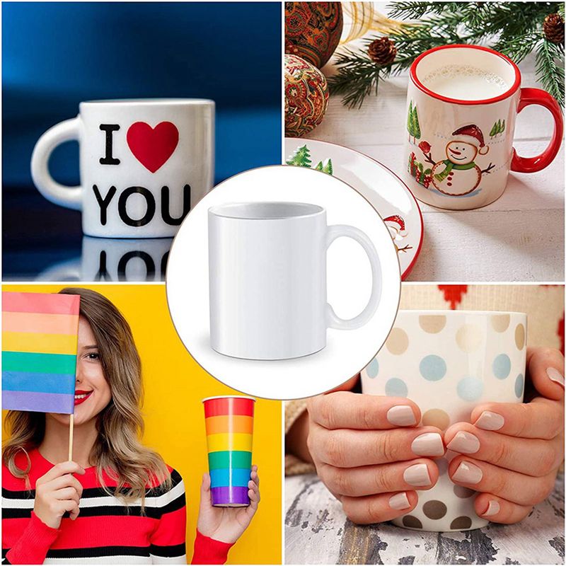 ABXF-280개 승화 수축 포장 필름 5X10인치 열 - Sublimation Mug White 리뷰 및 가격