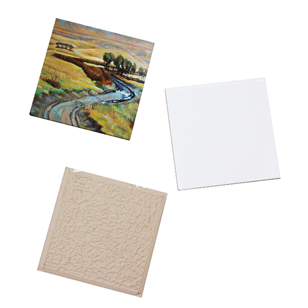 20개 4.25' X 4.25' 승화 전사용 흰색 광택 - Ceramic Tile Blank 리뷰 및 가격