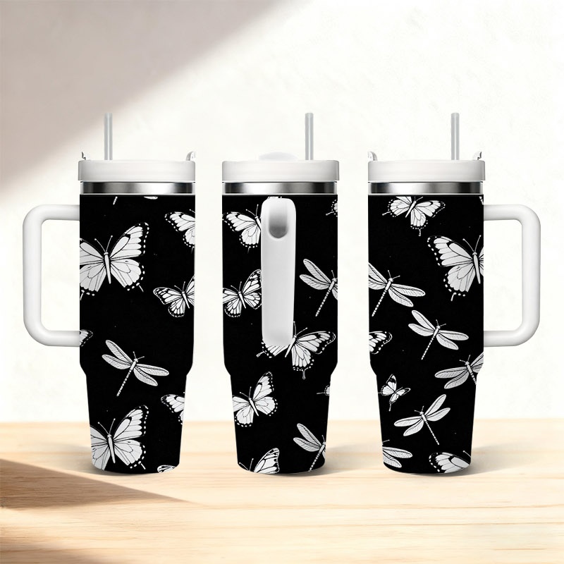 40온스 스테인리스 스틸 이중벽 보온 텀블러(손잡이와  - Sublimation Mug White 리뷰 및 가격