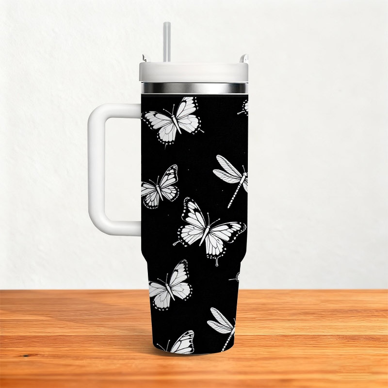 40온스 스테인리스 스틸 이중벽 보온 텀블러(손잡이와  - Sublimation Mug White 리뷰 및 가격