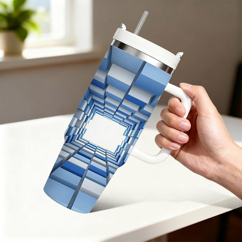 40온스 스테인리스 스틸 이중벽 단열 텀블러, 손잡이와 - Sublimation Mug White 리뷰 및 가격